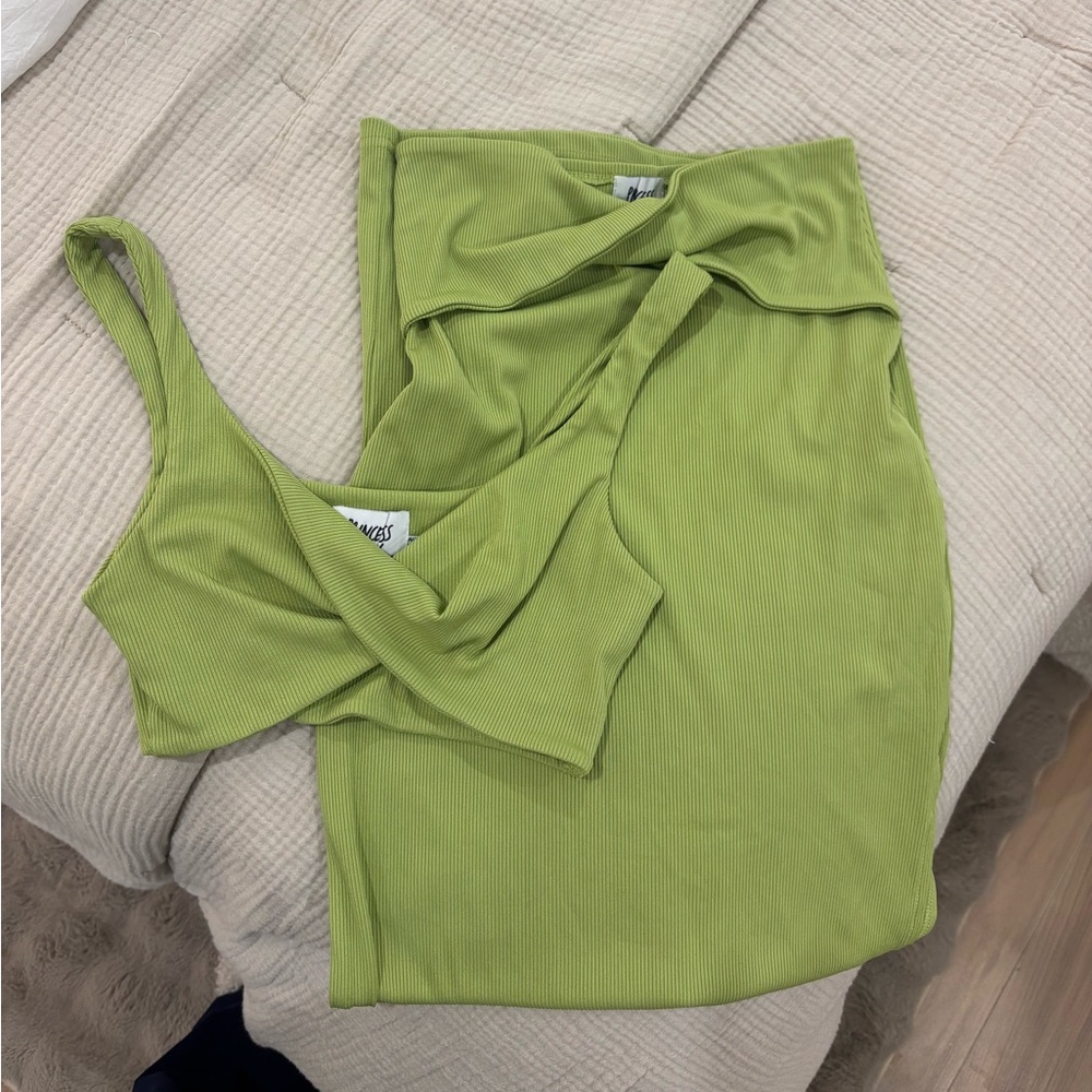 Princess Polly Jessie set green